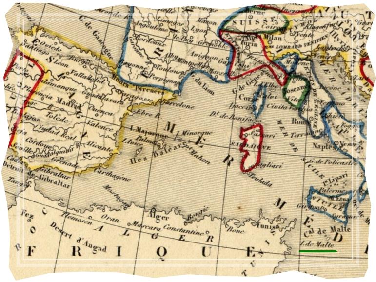 Map of Southern Europe Map of Southern Europe