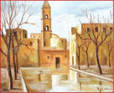 Saint-Fidèle Church La Goulette, Tunisia by Pierre BOUCHERLE (1894-1968)